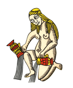 tarot de jean dodal, la verseuse d'eau