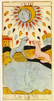 lune tarot Conver edition 1760