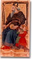 tarot Charles VI, l'Empereur