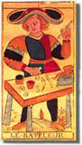 tarot Conver, le Bateleur