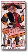 tarot Dodal, le Bateleur