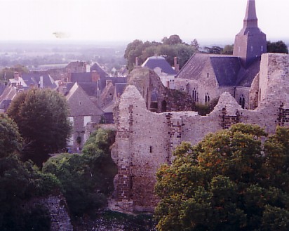 vue aérienne de Ste Suzanne