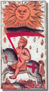 tarot Vieville, le Soleil