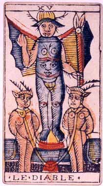 Tarot de Jean Dodal, Le Diable