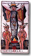 tarot Dodal, le Diable